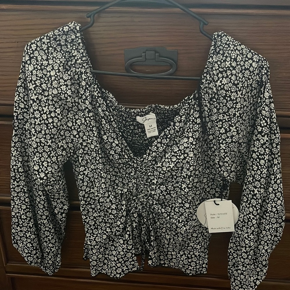 Floral crop top